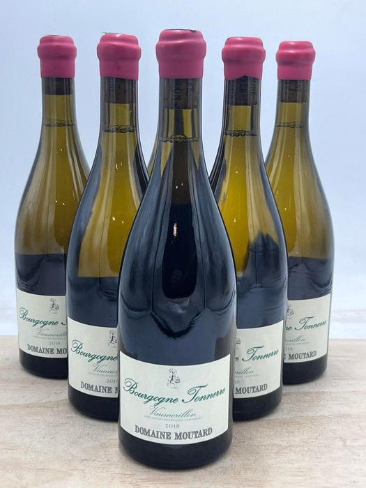 2018 Bourgogne Tonnerre Vaumorillon - Domaine Moutard - Borgonha - 6 Garrafas (0,75 L)