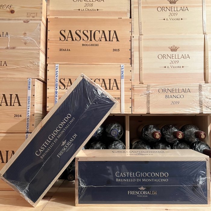 2019 Marchesi Frescobaldi, Castelgiocondo Magnum - 蒙達奇諾·布魯奈羅 DOCG - 2 馬格南瓶 (1.5L)