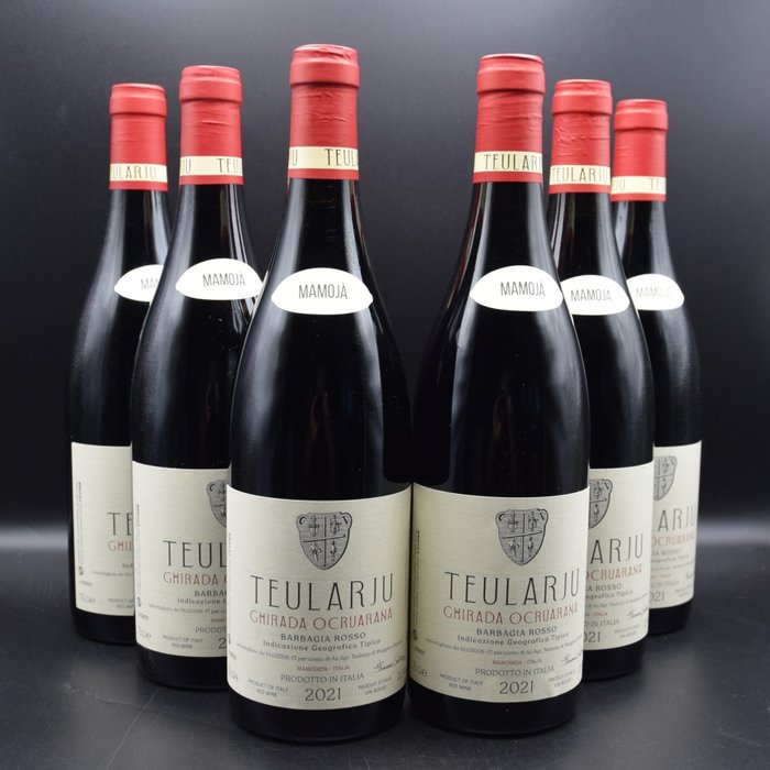 2021 Teularju, Ghirada Ocruarana - Cerdeña IGT - 6 Botellas (0,75 L)