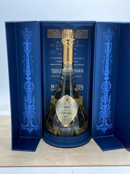 2014 De Venoge, "Louis XV" champagne brut - Champagne Brut - 1 Garrafa (0,75 L)