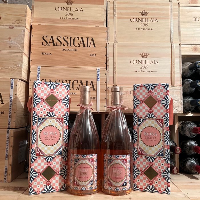 2022 Donnafugata e Dolce&Gabbana, Rosa - 西西里島 - 2 馬格南瓶 (1.5L)