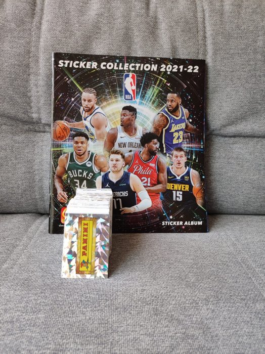Panini - NBA 2021/22 - Album vuoto + set completo di figurine sciolte - 2021