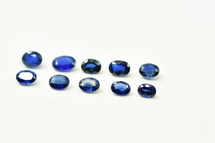 10 pcs Blue Sapphire - 1.86