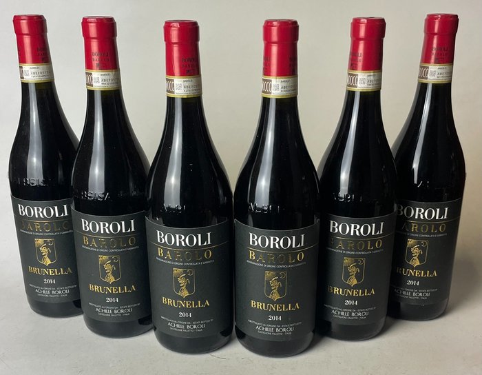 2014 Achille Boroli, Brunella - Barolo - 6 Flessen (0.75 liter)
