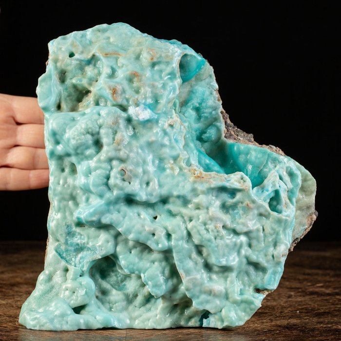 蓝色文石 - 标本 优质文石 - 200×180×95 mm - 3887 g