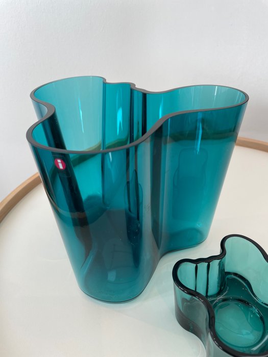 Alvar Aalto - Iittala - Vase, Teelichthalter (2) - Savoy