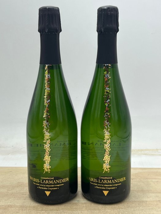 Waris-Larmandier, Particules Crayeuses Extra-Brut Grand Cru Blanc de Blancs - Champagne Grand Cru - 2 Flaskor (0,75L)