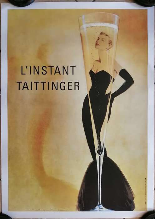 Claude Taittinger - Champagne francese Taittinger - Grace Kelly - 1980er Jahre