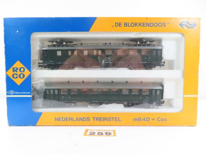 Roco H0 – 04190S – Treinstel – 2-delig treinstel Mat ’24 “Blokkendoos” – NS
