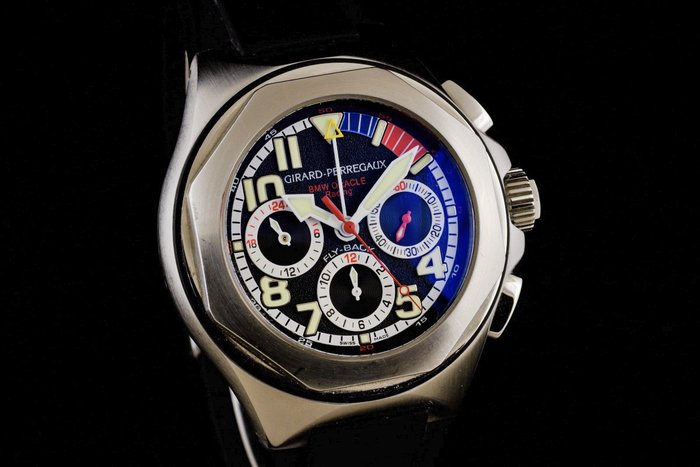 Girard-Perregaux - BMW Oracle Racing Flyback Chronograph Limited Edition - 80175 - Heren - 2000-2010