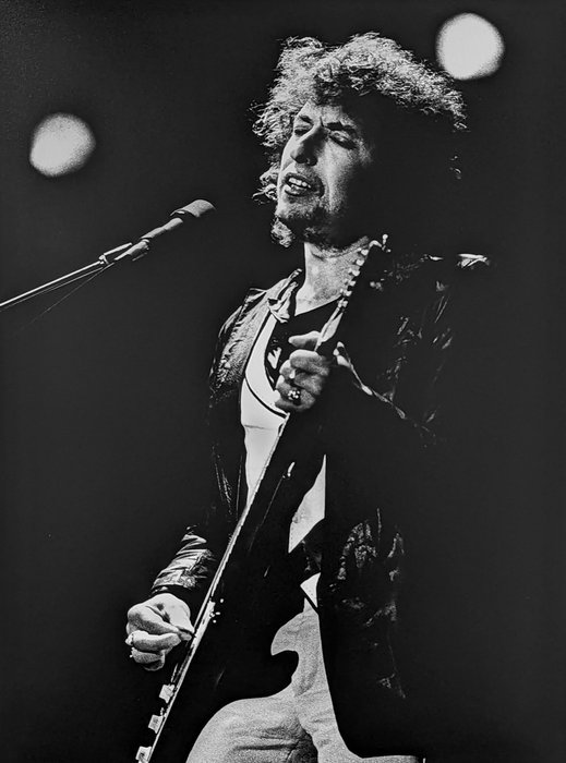 Gijsbert Hanekroot - Bob Dylan, De Kuip, Rotterdam, 1978