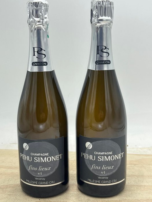 2015 Pehu Simonet, Fins Lieux n°1 Verzenay - Σαμπάνια Grand Cru - 2 Bottles (0.75L)