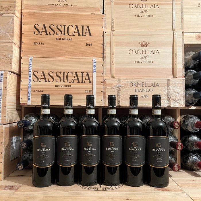 2020 Antinori, La Braccesca, Nobile di Montepulciano - Toscana DOCG - 6 Bottiglie (0,75 L)