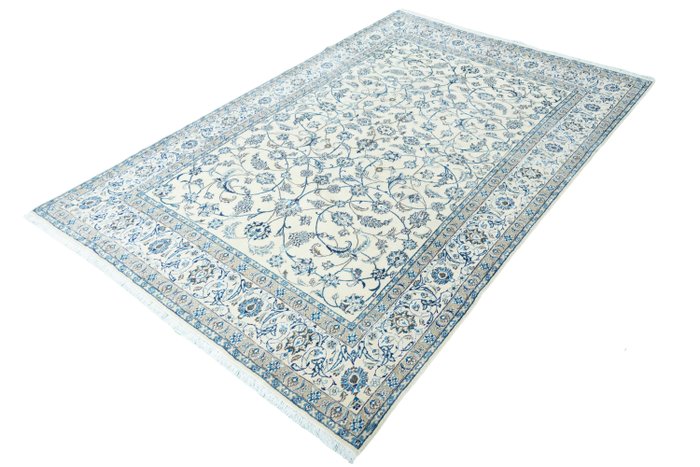 Nain - 非常精緻的絲綢地毯 - 311 cm - 201 cm