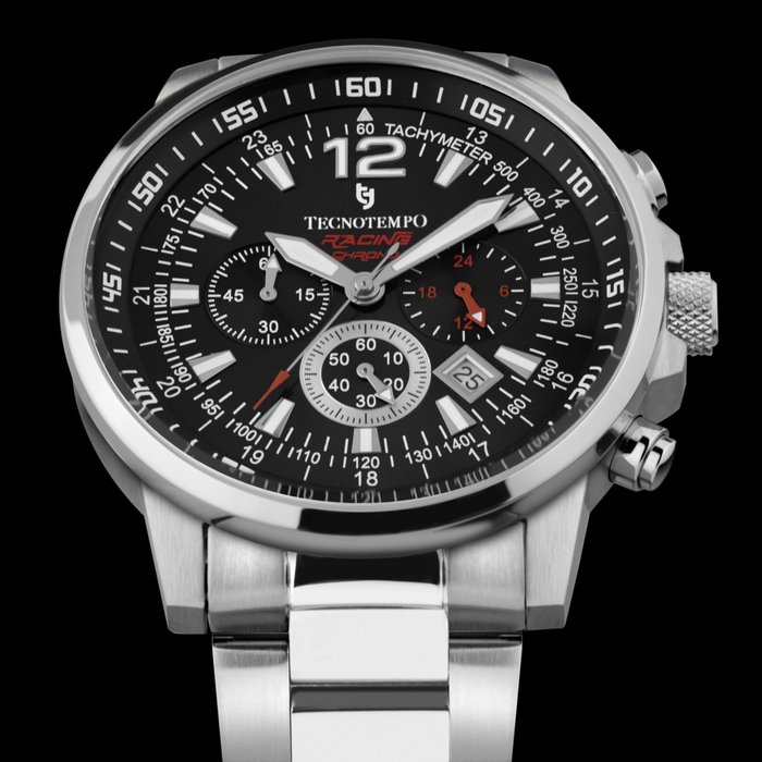 Tecnotempo® - Chronograph 100M - "Racing Chrono" Limited Edition - TT.100A.RCB - Heren - 2011-heden