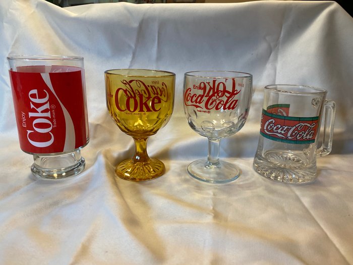 Coca Cola Company - Bicchieri Coca Cola (4) - Vetro - Catawiki