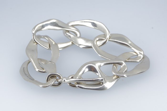 Tiffany & Co - Aegean Toggle Link - 925 Silber - Armband