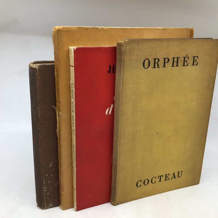 Jean Cocteau - Four works by Jean Cocteau (incl. Orphee, a tragedy in one act and an interval) - 1926-1948