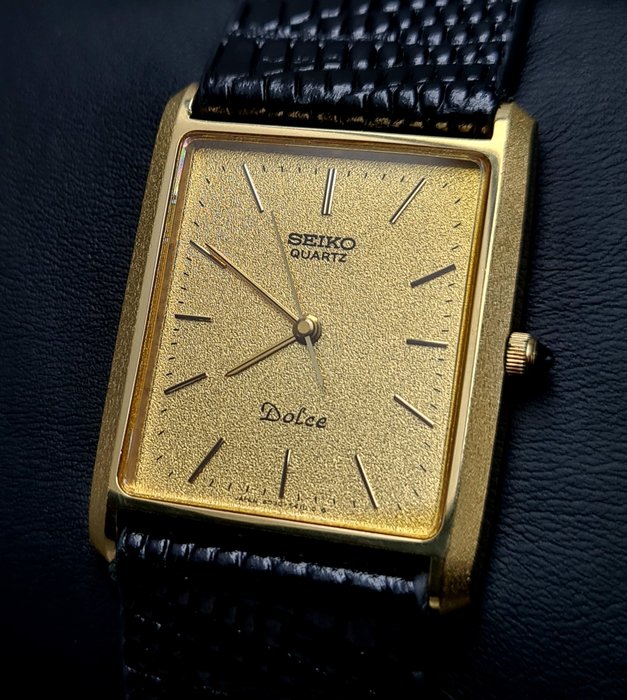 Seiko - DOLCE SLIM 18k Pure Gold Plated - 6030-5510 - - Catawiki
