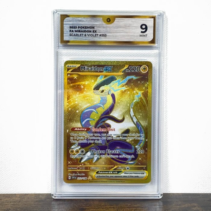 Pokemon Card Miraidon EX 253/198