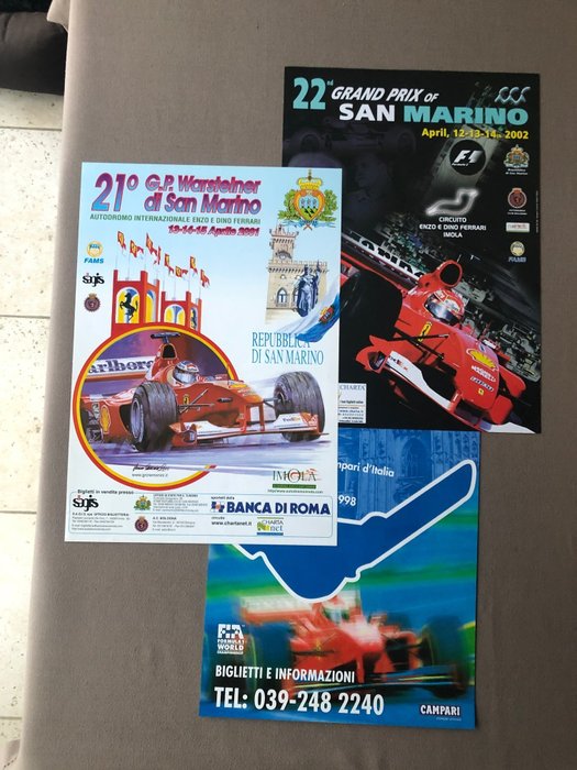 Ferrari - Formula One - Michael Schumacher - Poster - Catawiki