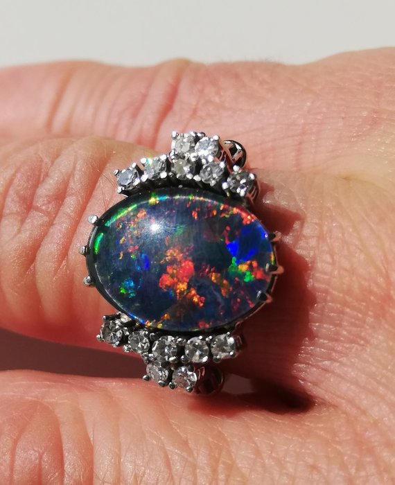 Opal ring - 4 g - (1) - Catawiki