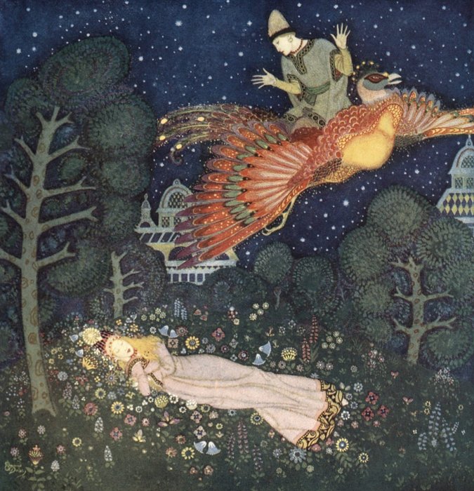 Edmund Dulac (ill) - Edmund Dulac's Fairy-Book - 1916
