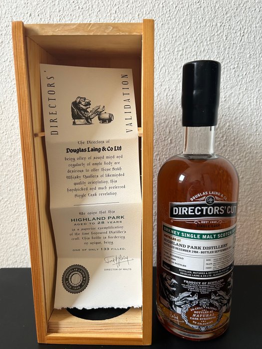 Highland Park 1984 28 years old Cask no. 9968 - One of 133 - Douglas Laing - b. 2013 - 700ml