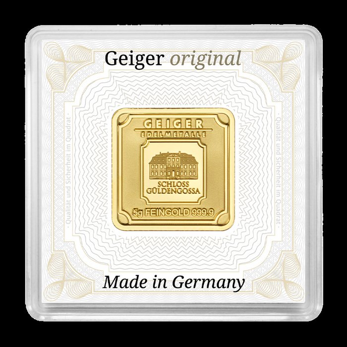 5 gramas - Ouro - Geiger
