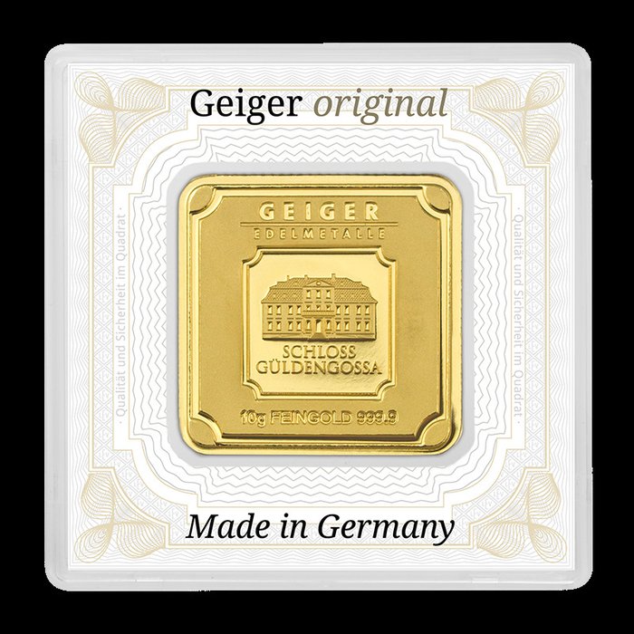 10 grammes - Or - Geiger