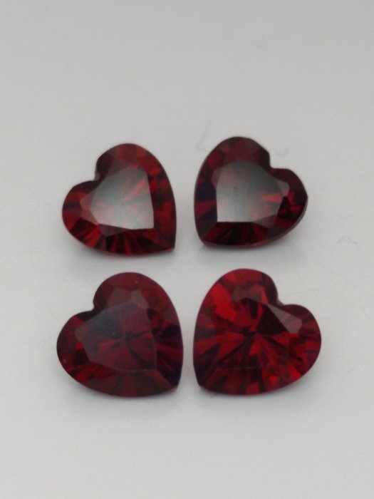 4 pcs Rood Spinel – 3.58 ct