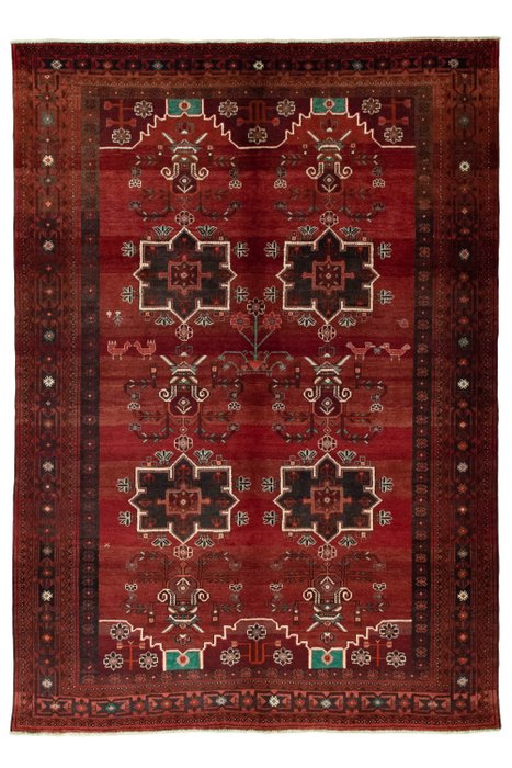 Hamadan - Sammler Stück - Teppich - 291 cm - 205 cm