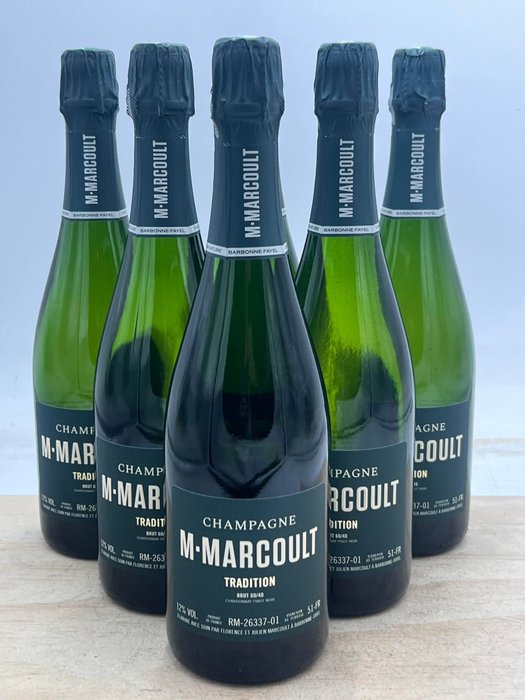 M.Marcoult, Tradition - Champagne Brut - 6 Pullot (0.7 L)