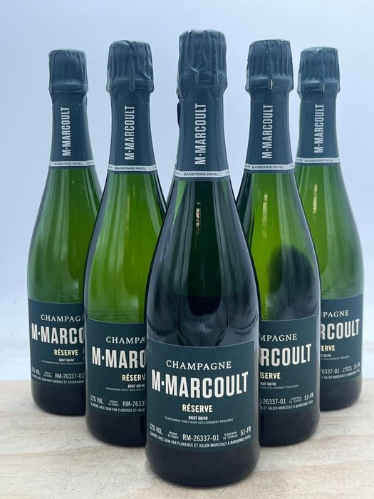 M.Marcoult, Reserve - Champagne Brut - 6 Garrafas (0,75 L)