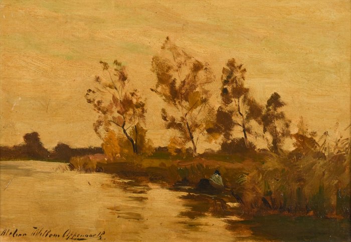 Willem Oppenoorth (1847-1905) - De waterkant