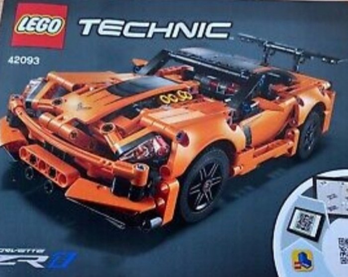 Lego - Tekninen - 42093 - Chevrolet Corvette ZR1 - 2010-2020 - Tanska