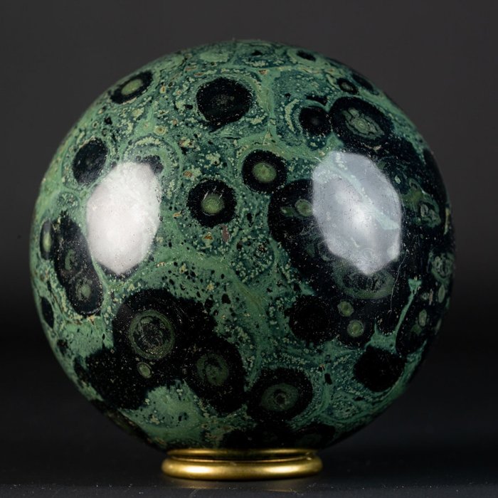 Healer's Stone - Kambaba Jasper Sphere - Kambaba Jasper - Ύψος: 93 mm - Πλάτος: 93 mm- 1238 g