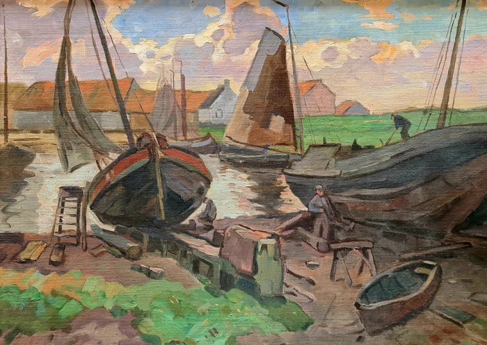 Ben Viegers (1886-1947), Attributed to - Hanzehaven Elburg