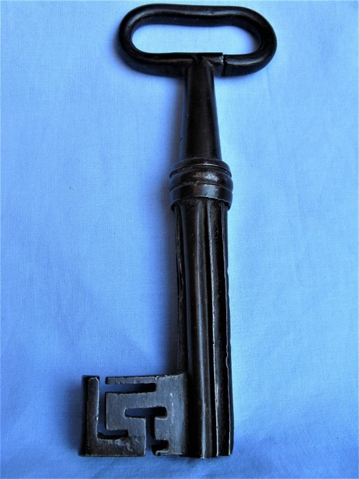 安全鑰匙 - 鐵（鍛鍊） - 18世紀