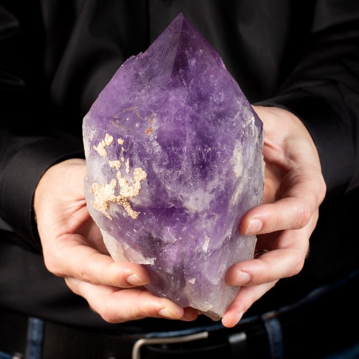 神奇的紫水晶尖 - Anahi Mines - 200×120×105 mm - 2.48 kg