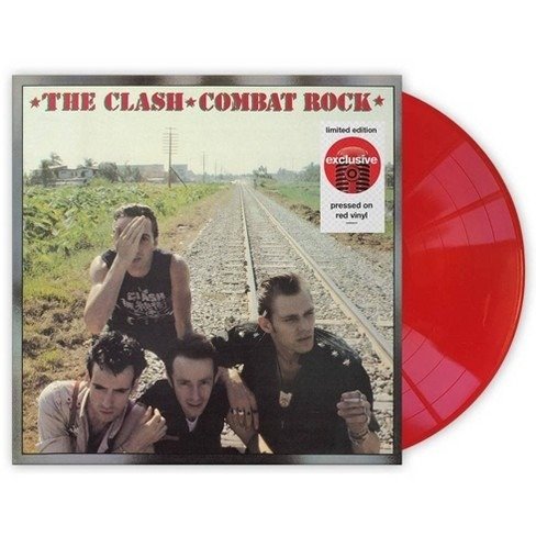 Clash - Combat Rock - (US Only) Red Vinyl - Single vinylplade - Farvet vinyl, Genudgivelse - 2022