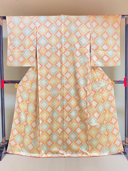 Kimono - Silk - Gorgeous Shibori (Japanese Tie Dye) Kimono - Catawiki