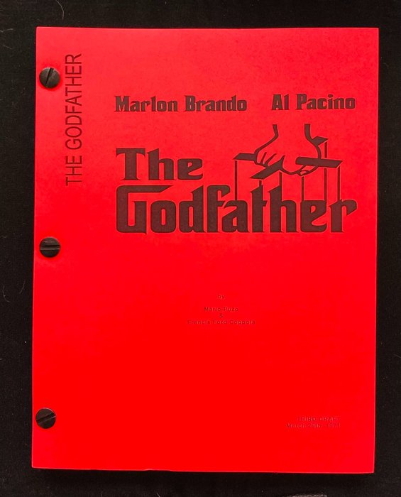 The Godfather - Third Draft - March 29th, 1971