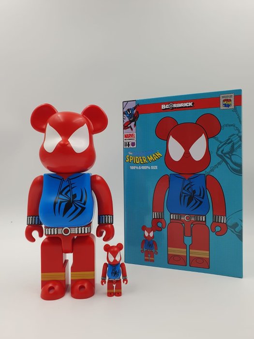 Marvel X Medicom Toy - Be@rbrick Spider Man Scarlet Spider - Catawiki