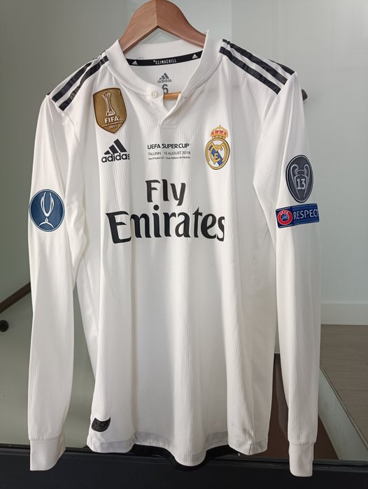 皇家马德里 - 西班牙足球联盟 - Sergio Ramos - 2018 - 足球衫