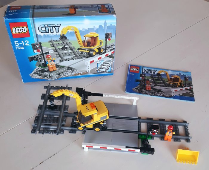 filter knoflook kennis LEGO - City - 7936 - Railroad crossing compleet met doos en - Catawiki