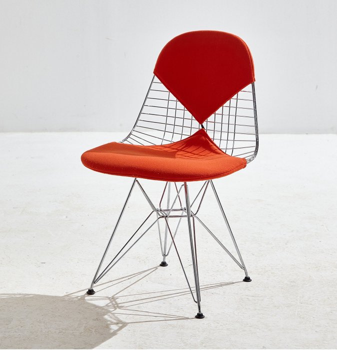 Vitra - Charles Eames, Ray Eames - 办公椅 - 纺织品, 钢