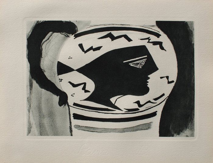 Georges Braque (1882-1963) - Le vase grec