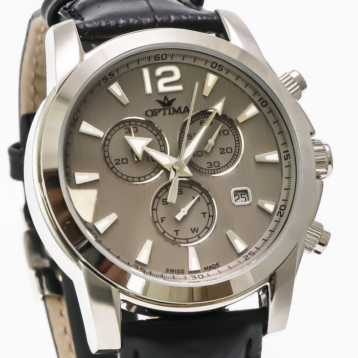 OPTIMA - Swiss Chronograph Watch - OSC307-SL-2 - 沒有保留價 - 男士 - 2011至今