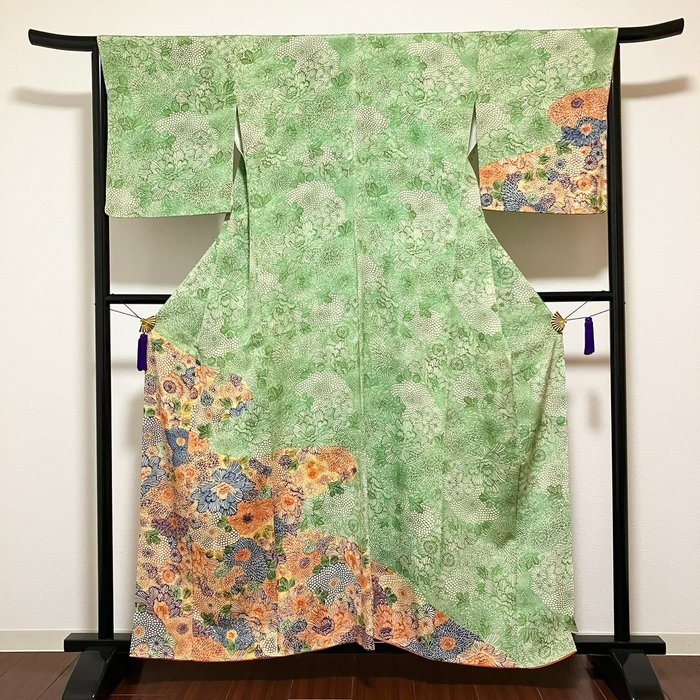 Kimono - Silk - Beautiful kimono, 訪問着 Hōmon-gi, visit - Catawiki
